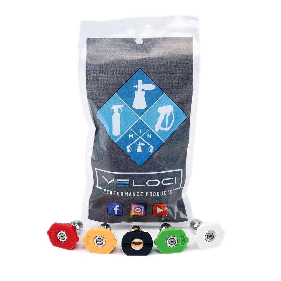 Stainless Steel 5 pack of QC Nozzles